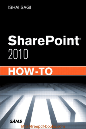 Free Download PDF Books, SharePoint 2010 How To