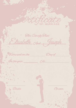Amazing Marriage Certificate Template Template