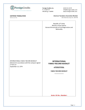 Free Download PDF Books, Marriage Certificate Translation Template