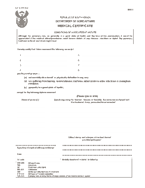 Medical Certificate Sample Template