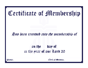 Example of Membership Certificate Template
