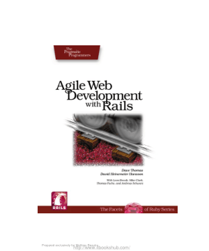 Agile Web Development With Rails, Pdf Free Download