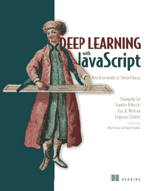 Free Download PDF Books, Deep Learning with JavaScript Neural networks in TensorFlow.js (2020)