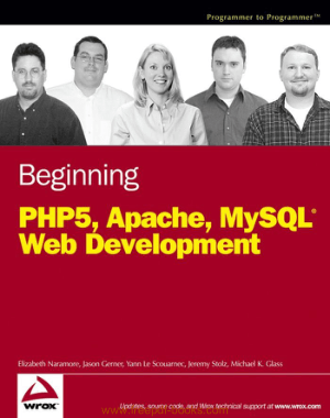 Free Download PDF Books, Beginning PHP5 Apache And MySQL Web Development