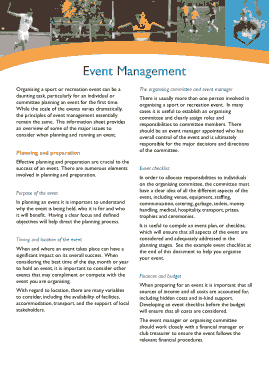 Free Download PDF Books, Sample Event Management Report Template