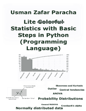 Free Download PDF Books, LiteStatistics with Basic Steps in Python Programming Language (2020)
