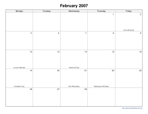 Free Download PDF Books, Excel Blank Monthly Calendar Example Template