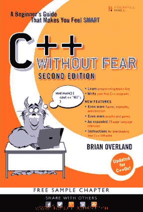 C++ Without Fear Second Edition, Pdf Free Download