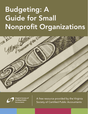 Small NonProfit Organization Financial Statement Template