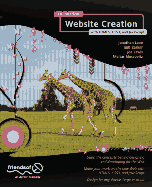 Free Download PDF Books, Foundation Website Creation With HTML5 CSS3 And JavaScript