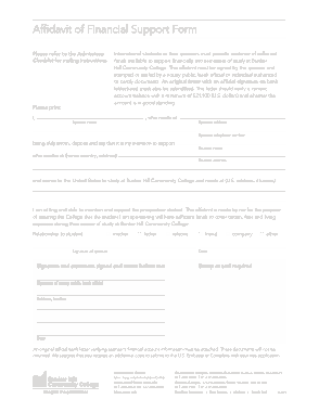 Free Download PDF Books, Affidavit of Support Form Template