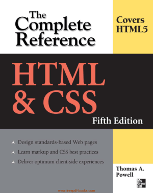 Free Download PDF Books, Free Book HTML And CSS The Complete Reference