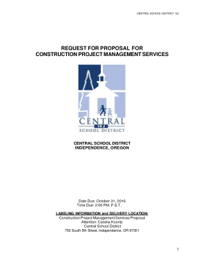 Free Download PDF Books, Construction Project Management Services Proposal Template