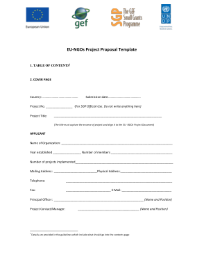 Proposal for IT Project Template