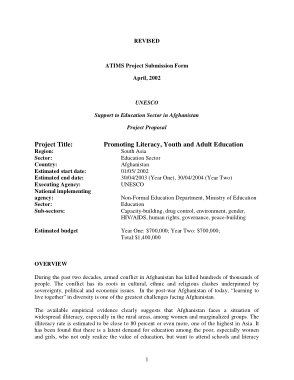Free Download PDF Books, Education Project of NGO Proposal Template