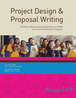 Project Design and Proposal Writing Sample Template