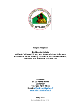 Building Project Proposal Report Template