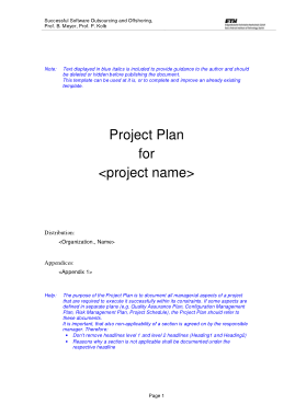 Free Download PDF Books, Software Project Proposal Plan Template