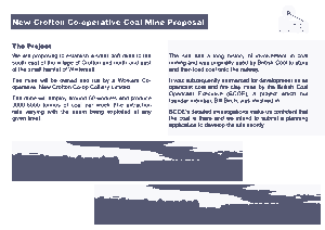 Coal Mining Project Proposal Template