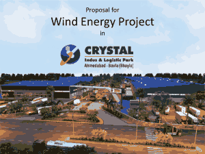 Wind Energy Proposal Project Template