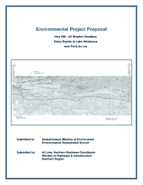 Environmental Project Proposal Template