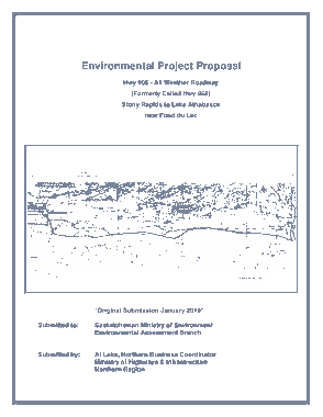 Sample Environmental Project Proposal Template