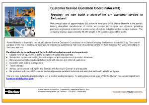 Customer Service Quotation Example Template
