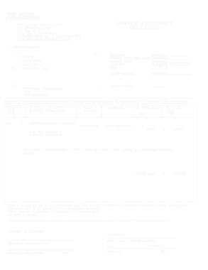 Sample Service Agreement Quotation Template