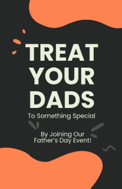 Fathers Day Event Poster Template