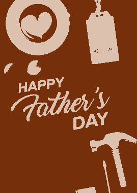 Sample Happy Fathers Day Card Template
