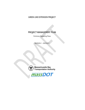 Project Management And Operational Plan Layout Example Template