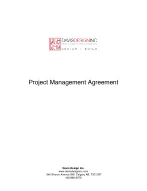 Project Management Contract Template