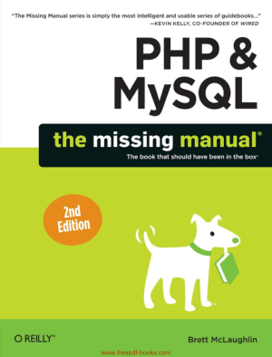 PHP And MySQL The Missing Manual 2nd Edition