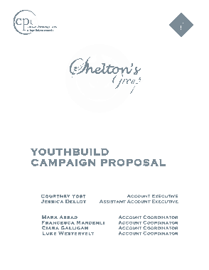 Providence College Event Proposal Template