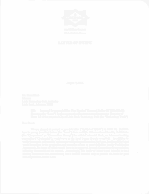 Business Loan Letter of Intent Template