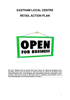 Basic Retail Action Plan Sample Template