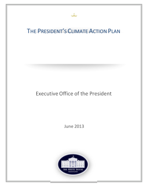 Climate Action Plan Template