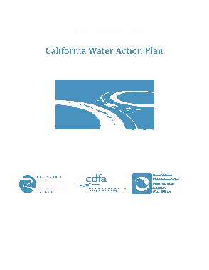 Draft Water Action Plan Template