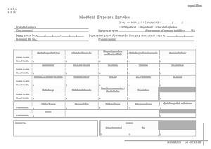 Expense Billing Invoice Template