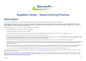 Goods Purchase Bill Sample Template