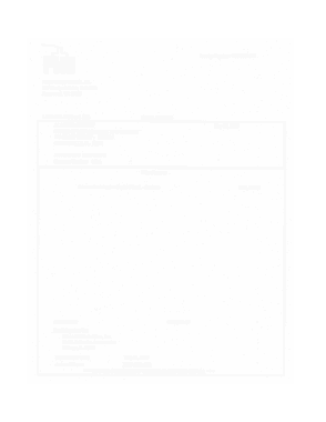 PHS Medical Billing Invoice Template