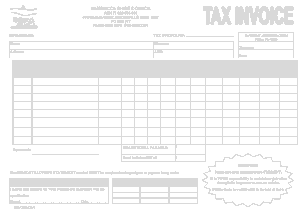 Tax Invoice For Contractor Example Template