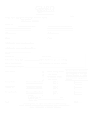 Inflatable Equipment Rental Invoice Template