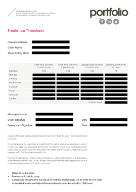 Free Download PDF Books, Freelance Hourly Invoice Sample Template