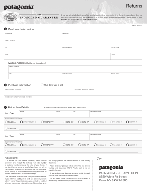 Purchase Return Template