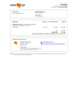 Free Download PDF Books, Travel Ticket Invoice Template