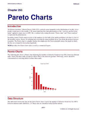 Free Download PDF Books, Basic Pareto Chart Sample Template