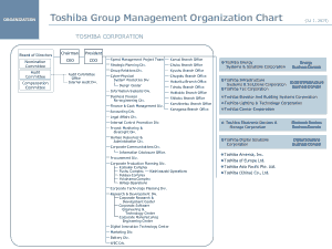 Group Management Organisation Chart Sample Template