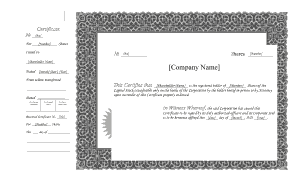 Microsoft Award Certificate Template
