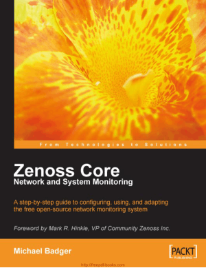 Free Download PDF Books, Zenoss Core Network and System Monitoring
